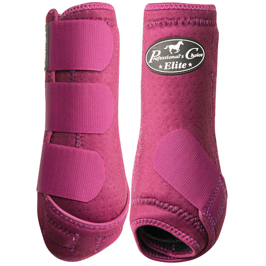 Sml Professional Choice Ventech Elite Horse Sports Medicine Boots Wine