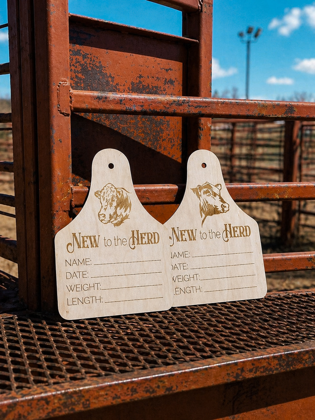 Angus Eartag Birth Announcement