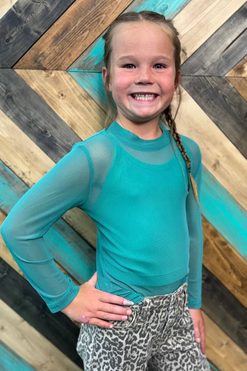 MINI Mesh Out - Turquoise