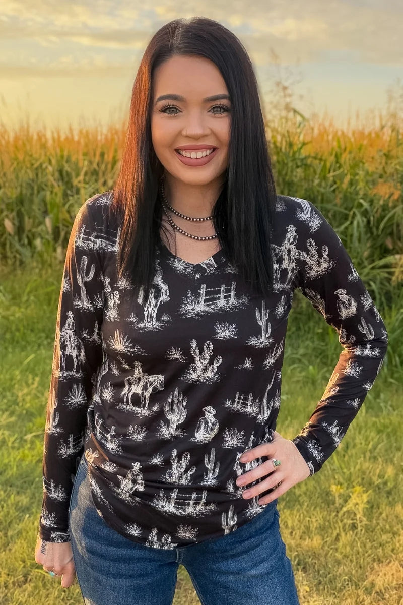 Western Nights Top