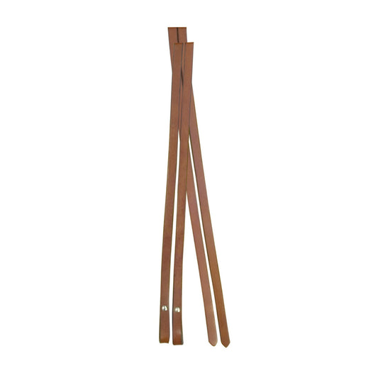 702-T 5/8" Split reins toast leather
