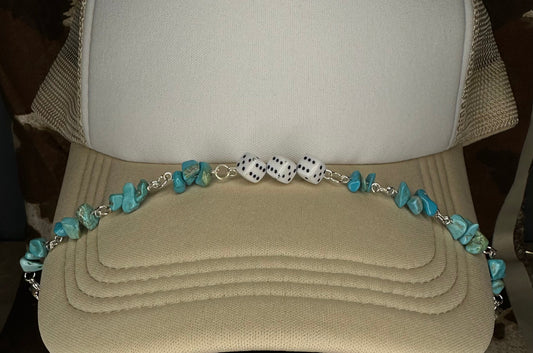 Turquoise Dice Drift