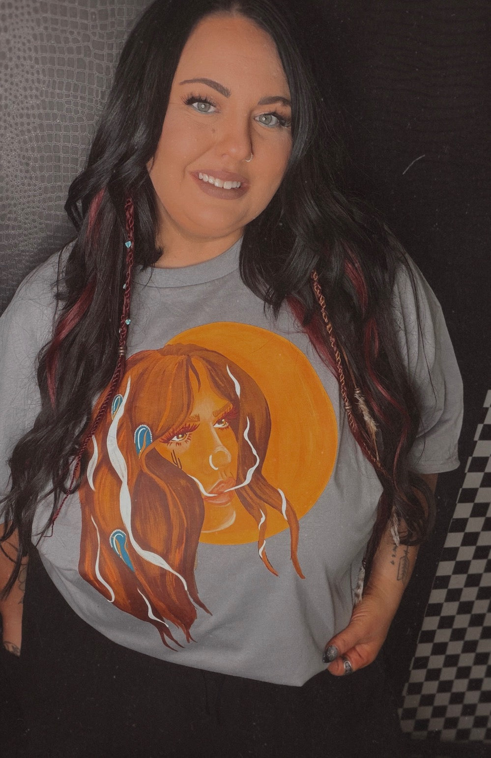 Up in smoke babe tee