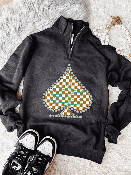 Boot Top Spade Quarter Zip