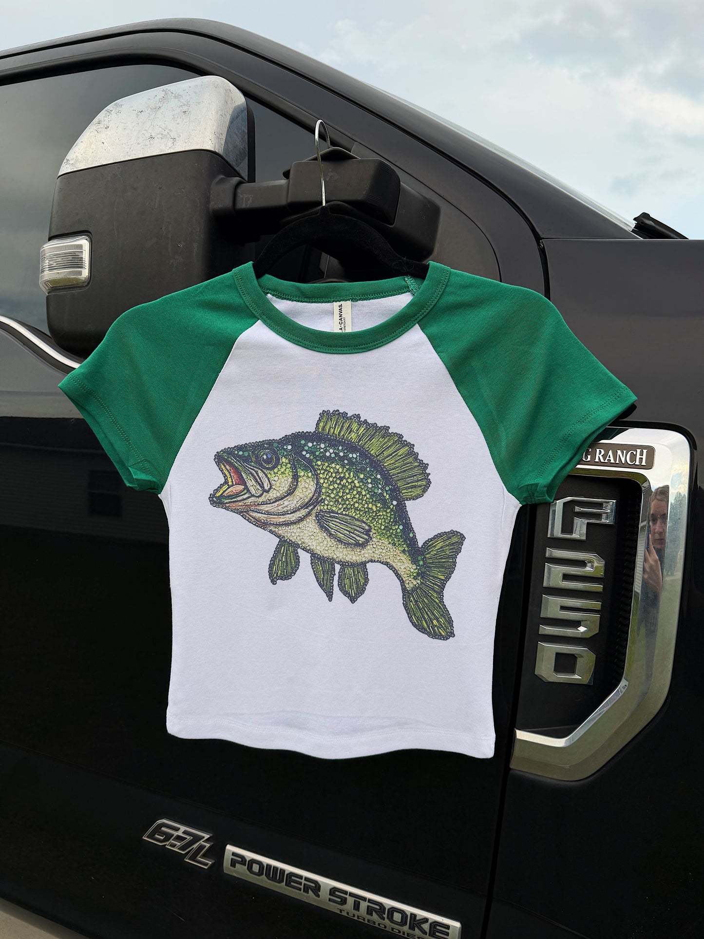 Rhinestone Bass Baby Tee