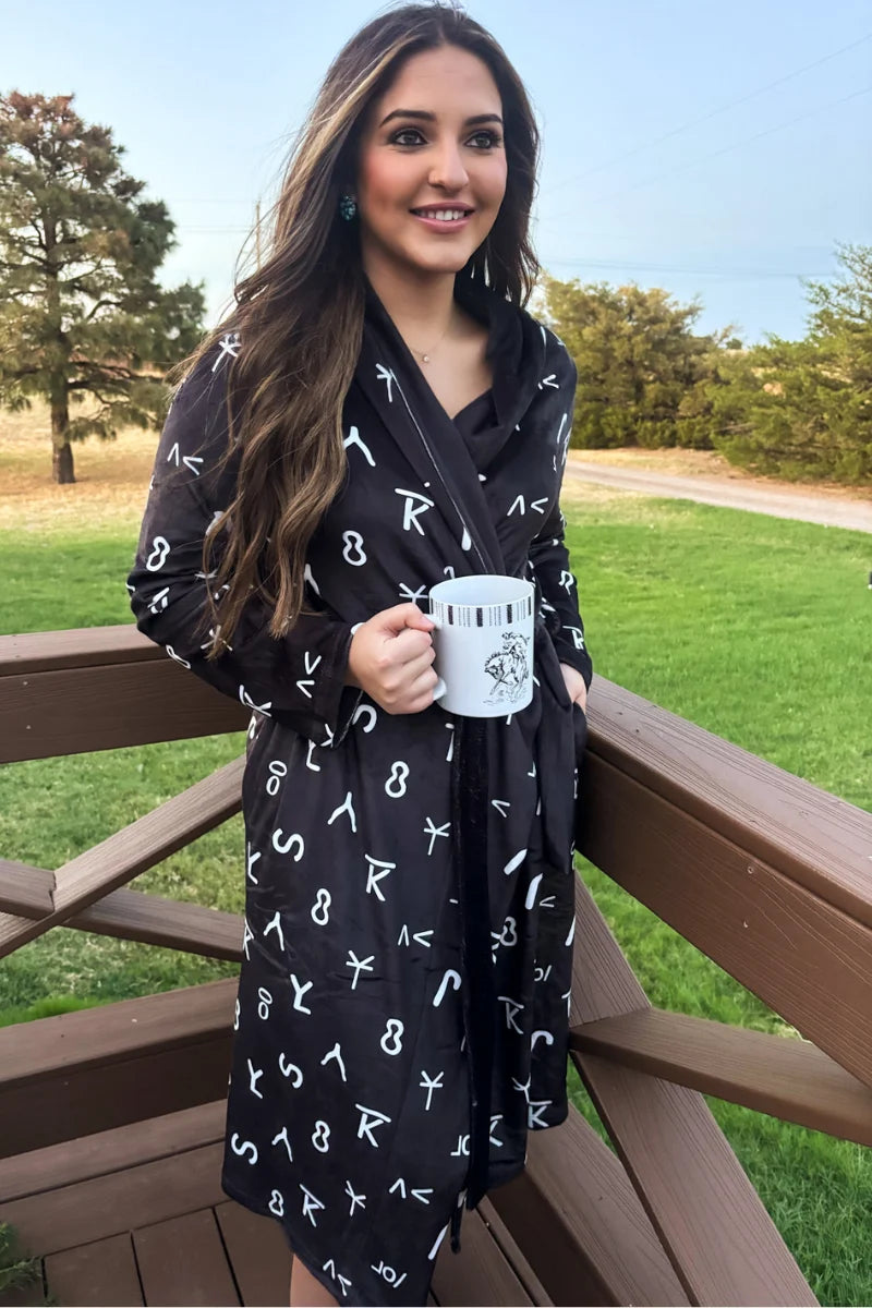 Forever Branded robe