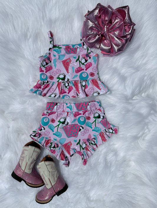 Rodeo Rebel Ruffled Set (FINAL SALE)