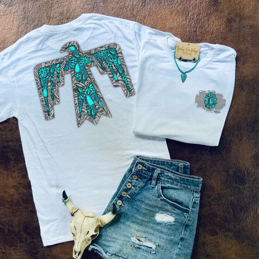 Authentic Turquoise Thunderbird Tee