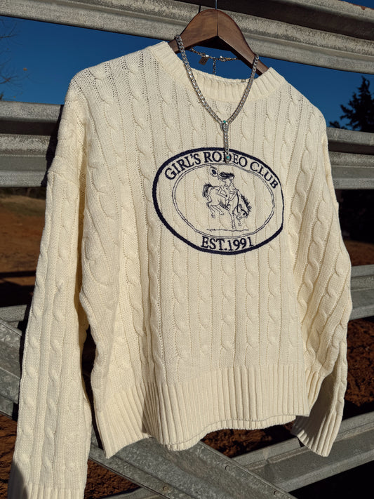 The Cable Knit Rodeo Top