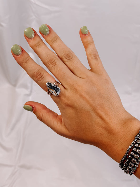 Jellico White Buffalo Ring