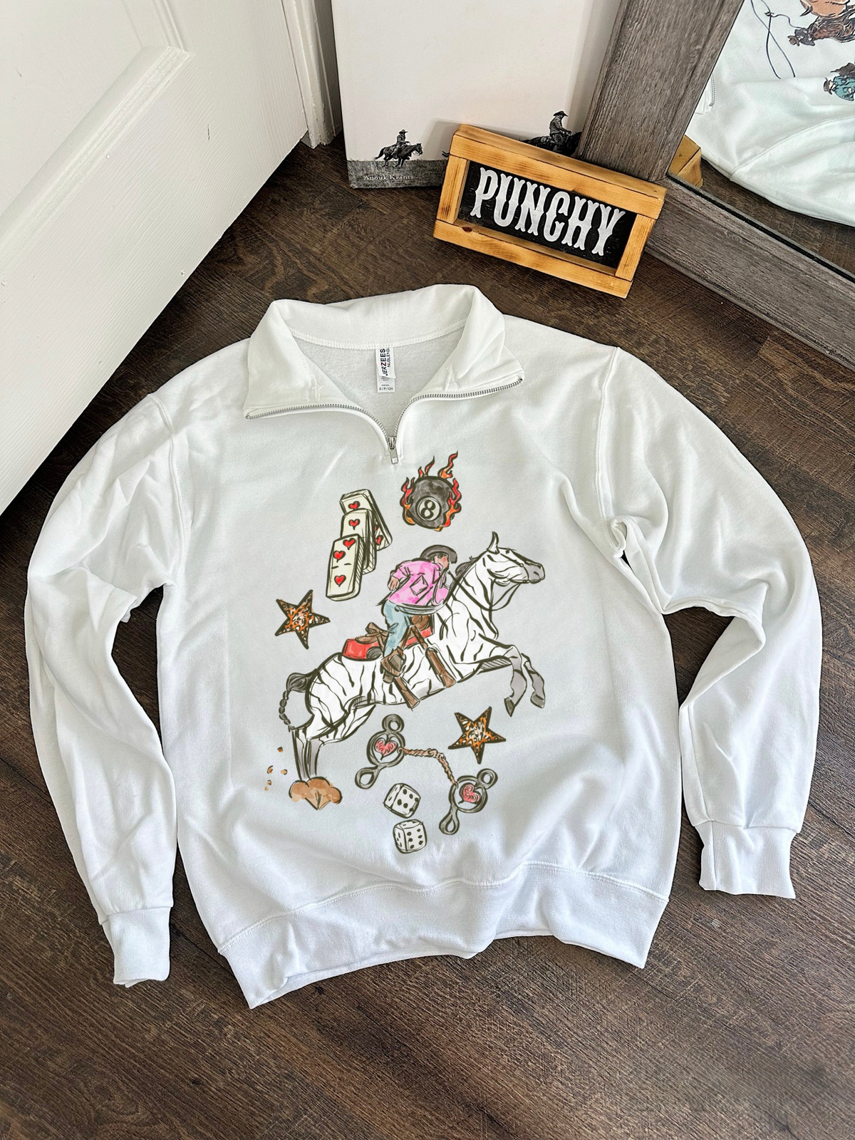 Wild Card Cowboy Quarter Zip