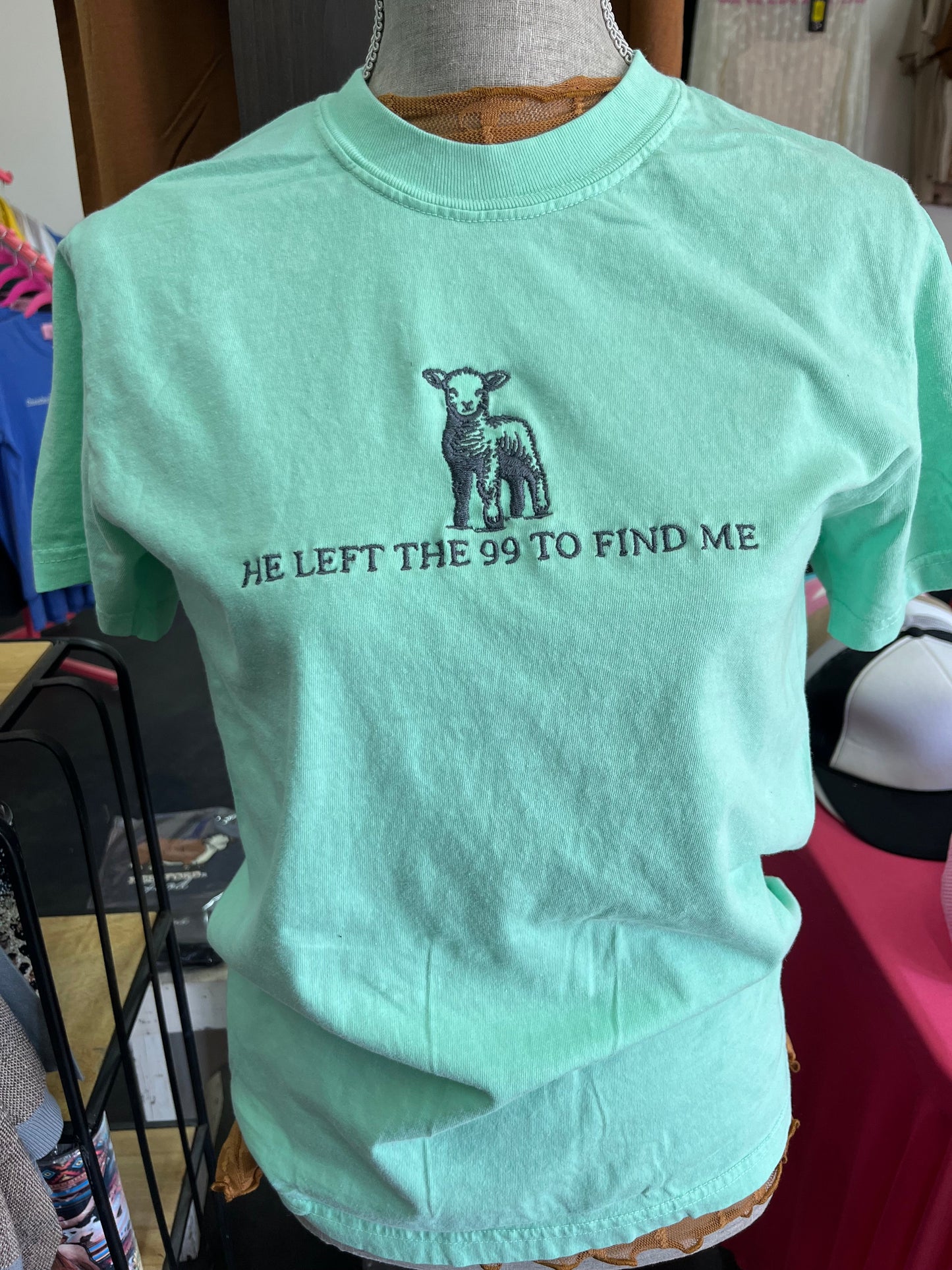 Left The 99 Embroidered Tee