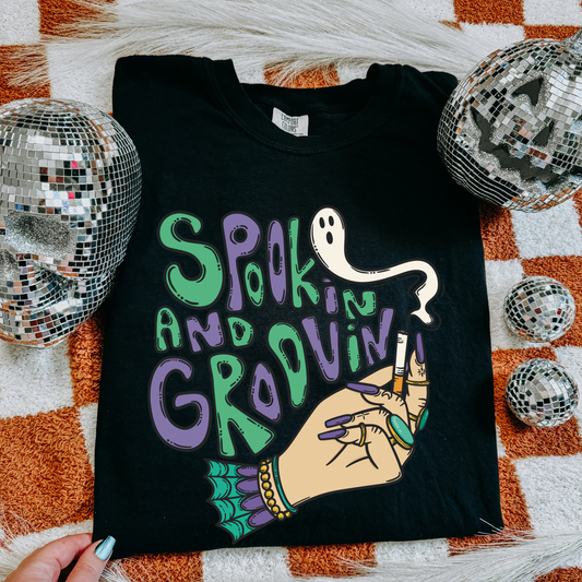 Spookin and Groovin Tee