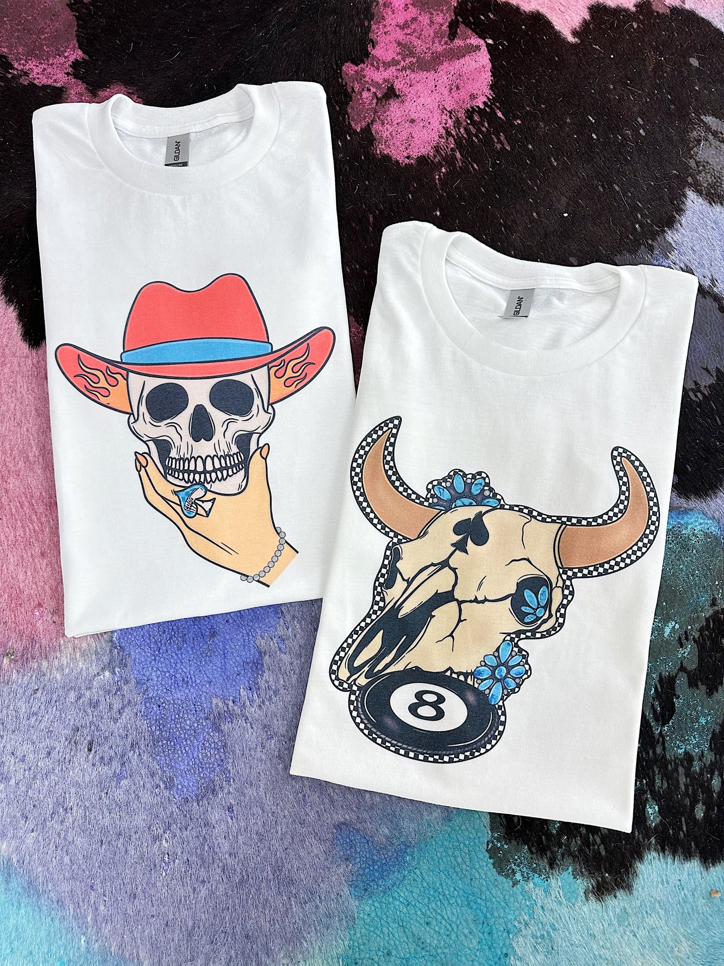 Punchy Skeleton TEE or CREWNECK