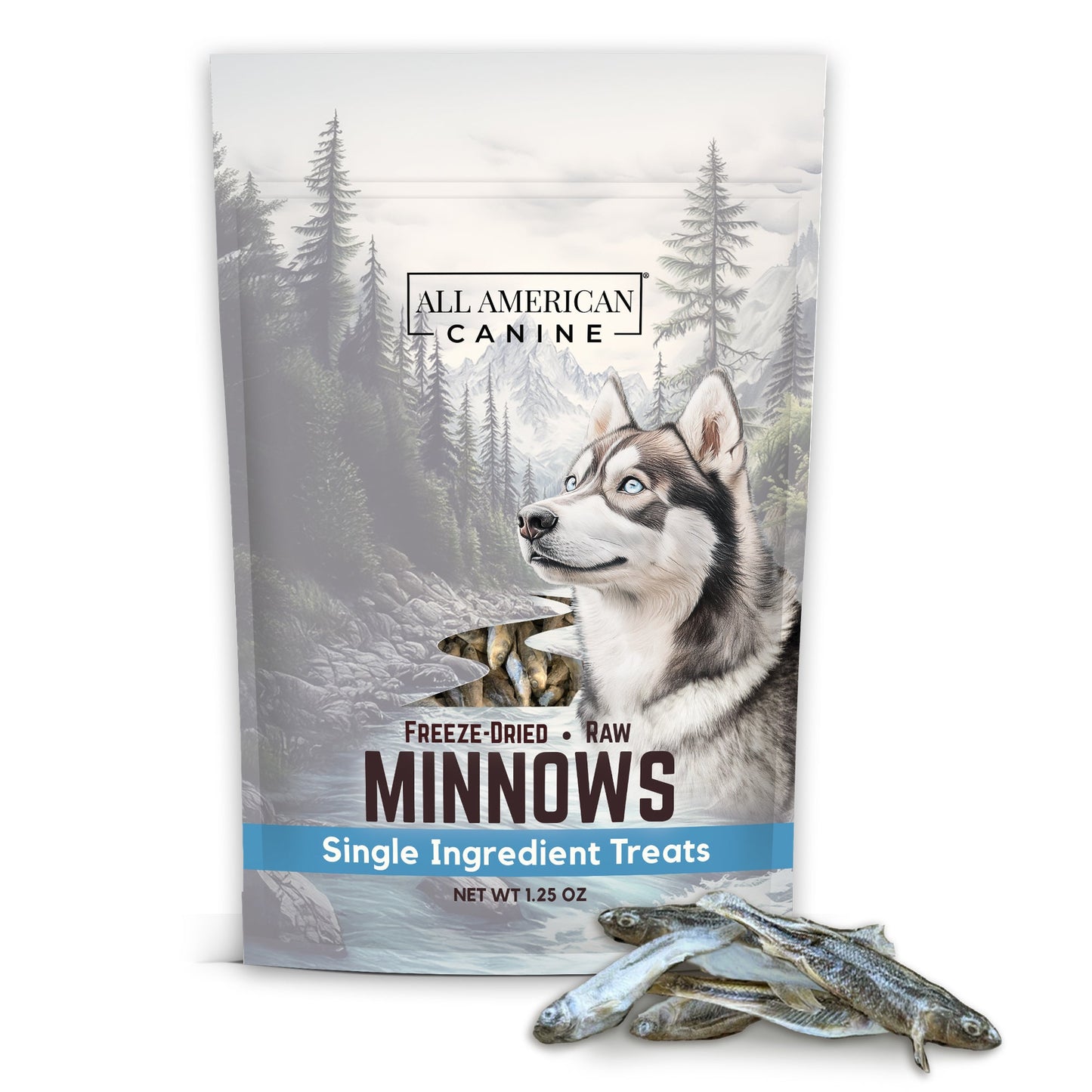 Freeze Dried Minnows - 1.25 oz