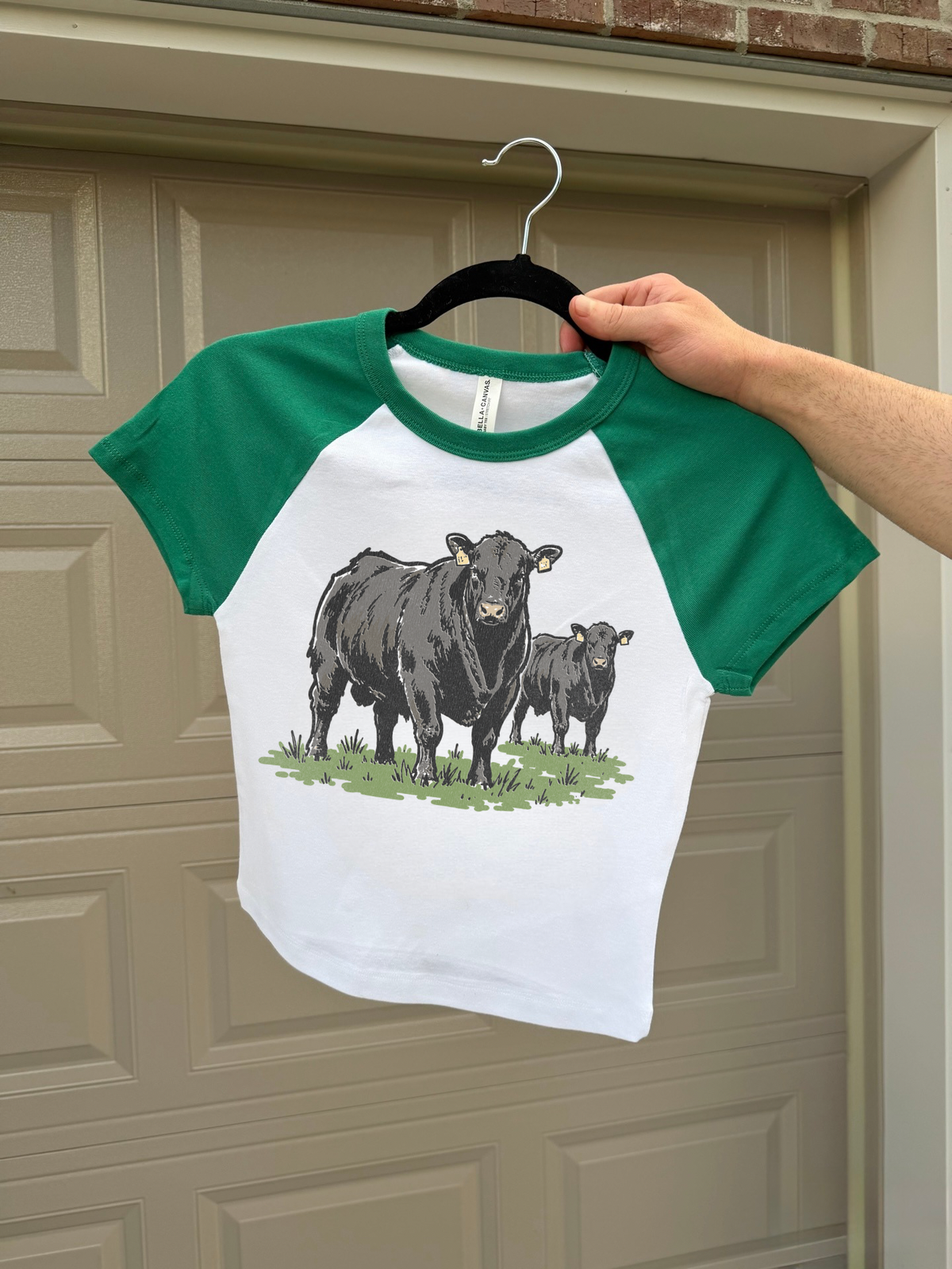 Angus Cow Baby Tee