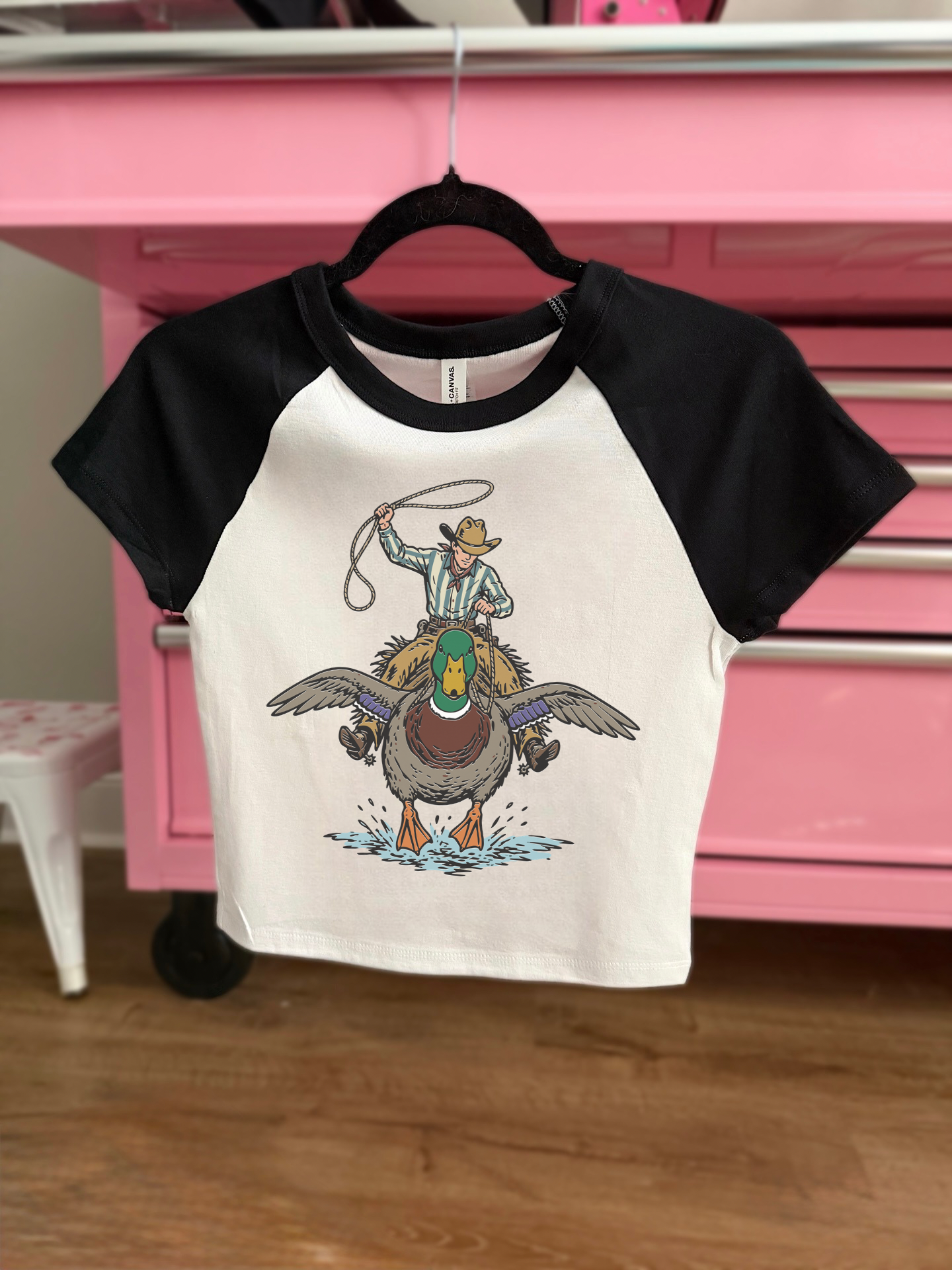 Cowboy Mallard Baby Tee