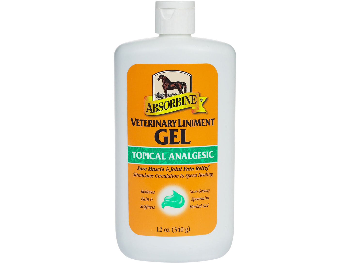 ABSORBINE® VETERINARY LINIMENT GEL 12 OZ
