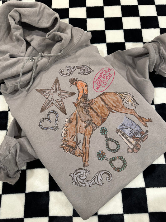 Cowboy Lovers Hoodie
