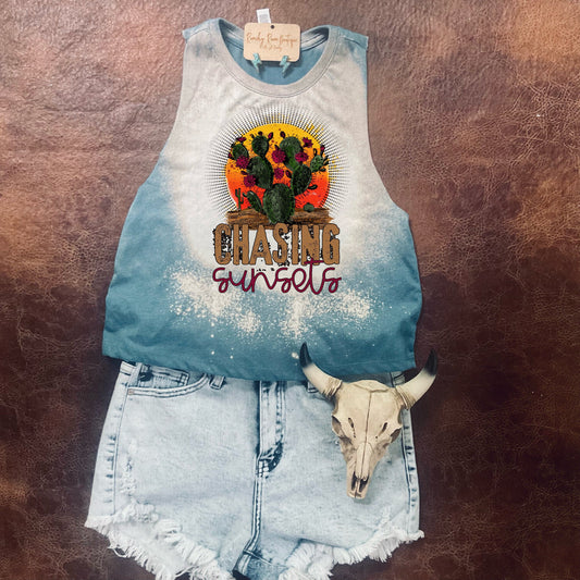 Chasing Sunsets Crop Top