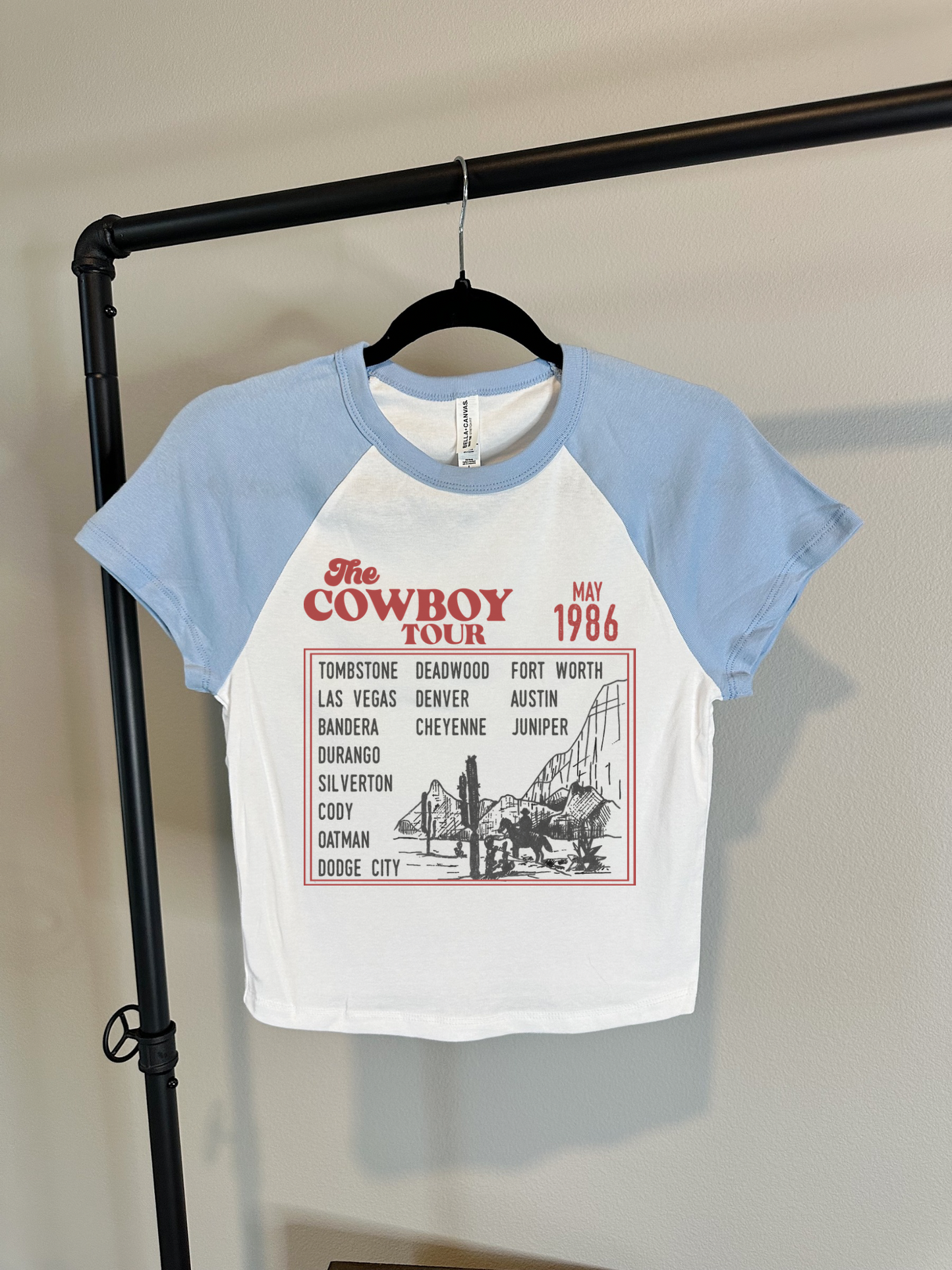 Cowboy Tour Baby Tee