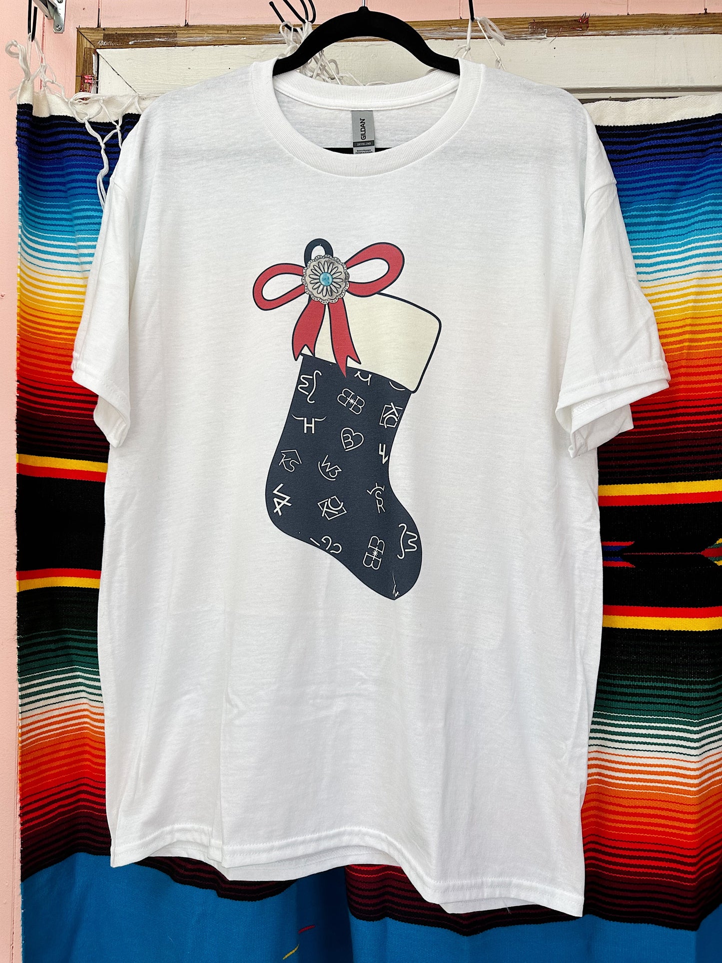 Cattle Brand Stocking TEE or CREWNECK