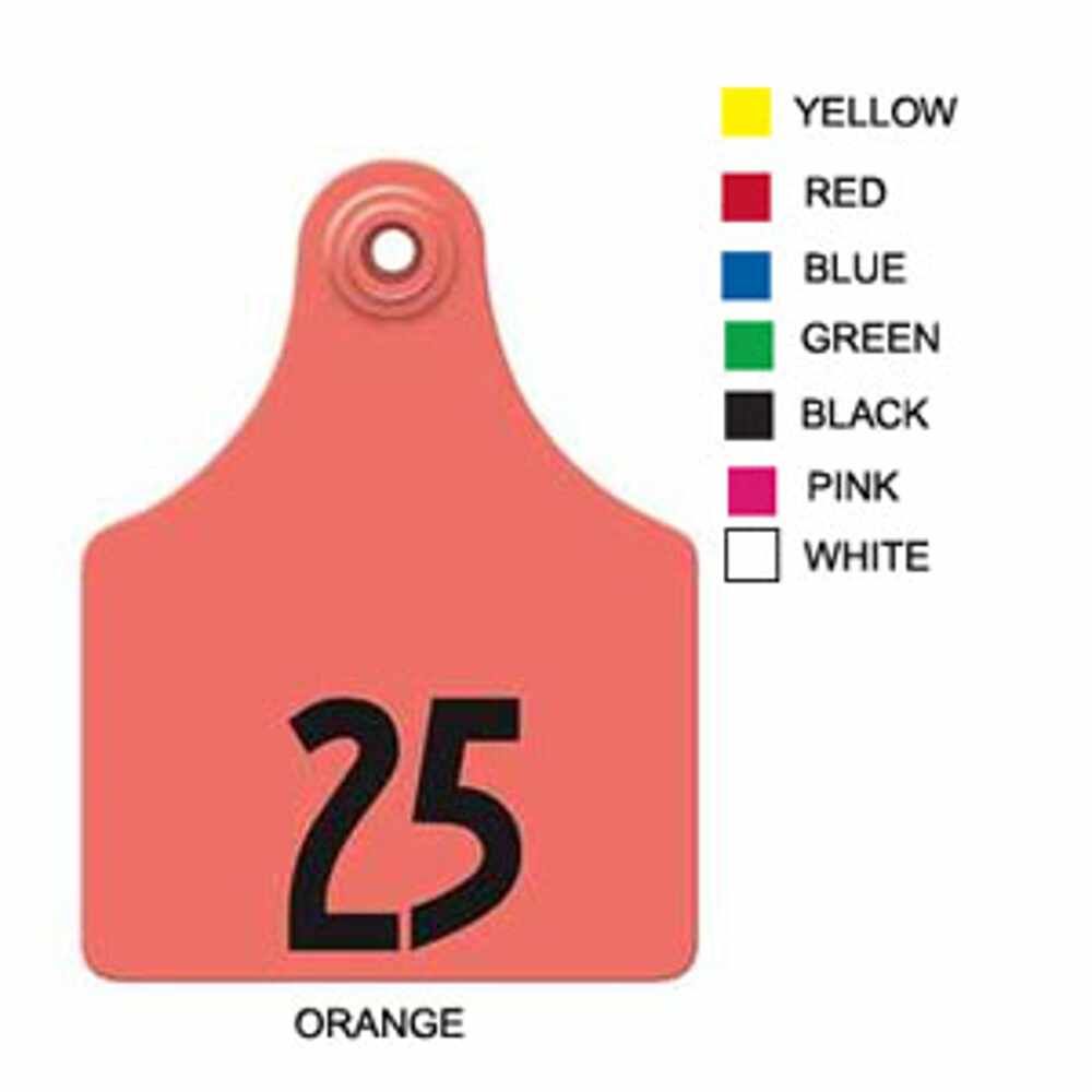 ALLFLEX: LARGE - FEM/SM - RED - 1-25