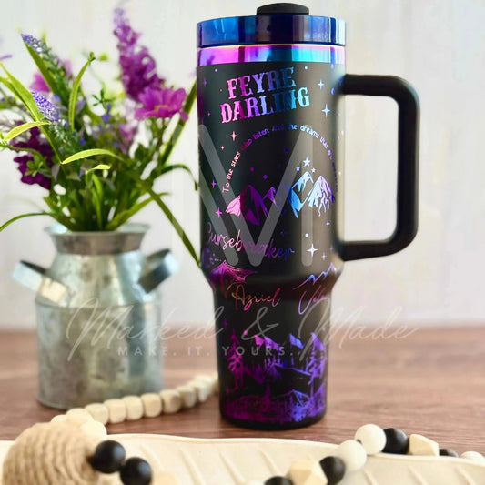 Acotar / Velaris  Engraved Tumbler  | 20oz
