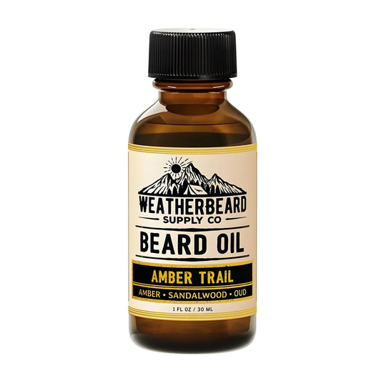 Amber Trail Beard Oil - Amber, Sandalwood, Oud