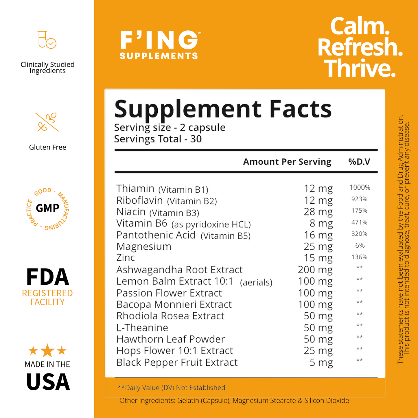 "Calm + Clear" Stack