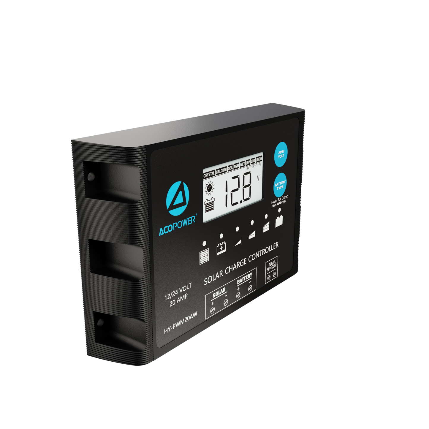 ProteusX 20A PWM Solar Charge Controller