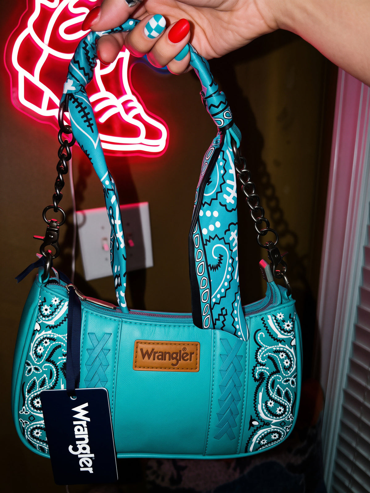 Wrangler Paisley Shoulder Bag