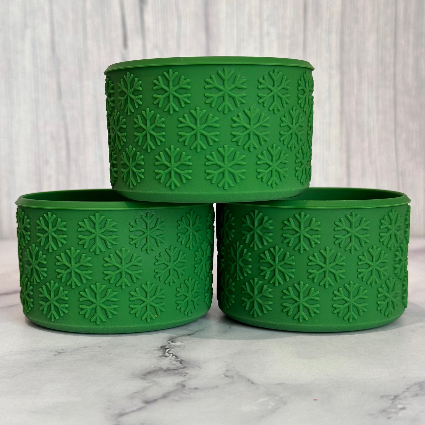 GREEN SNOWFLAKES Tumbler Boot