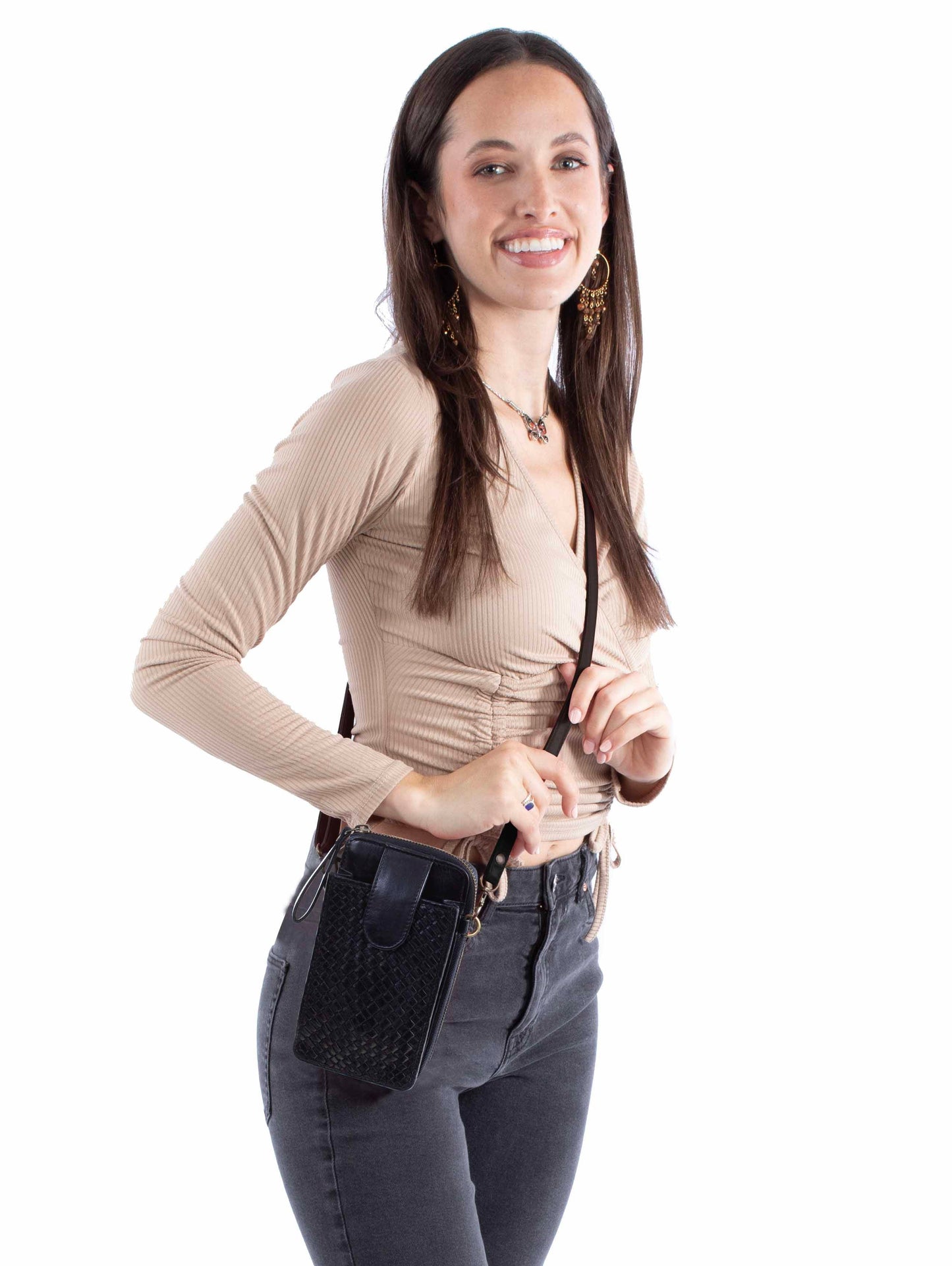 Ladies Zip Handbag - B375