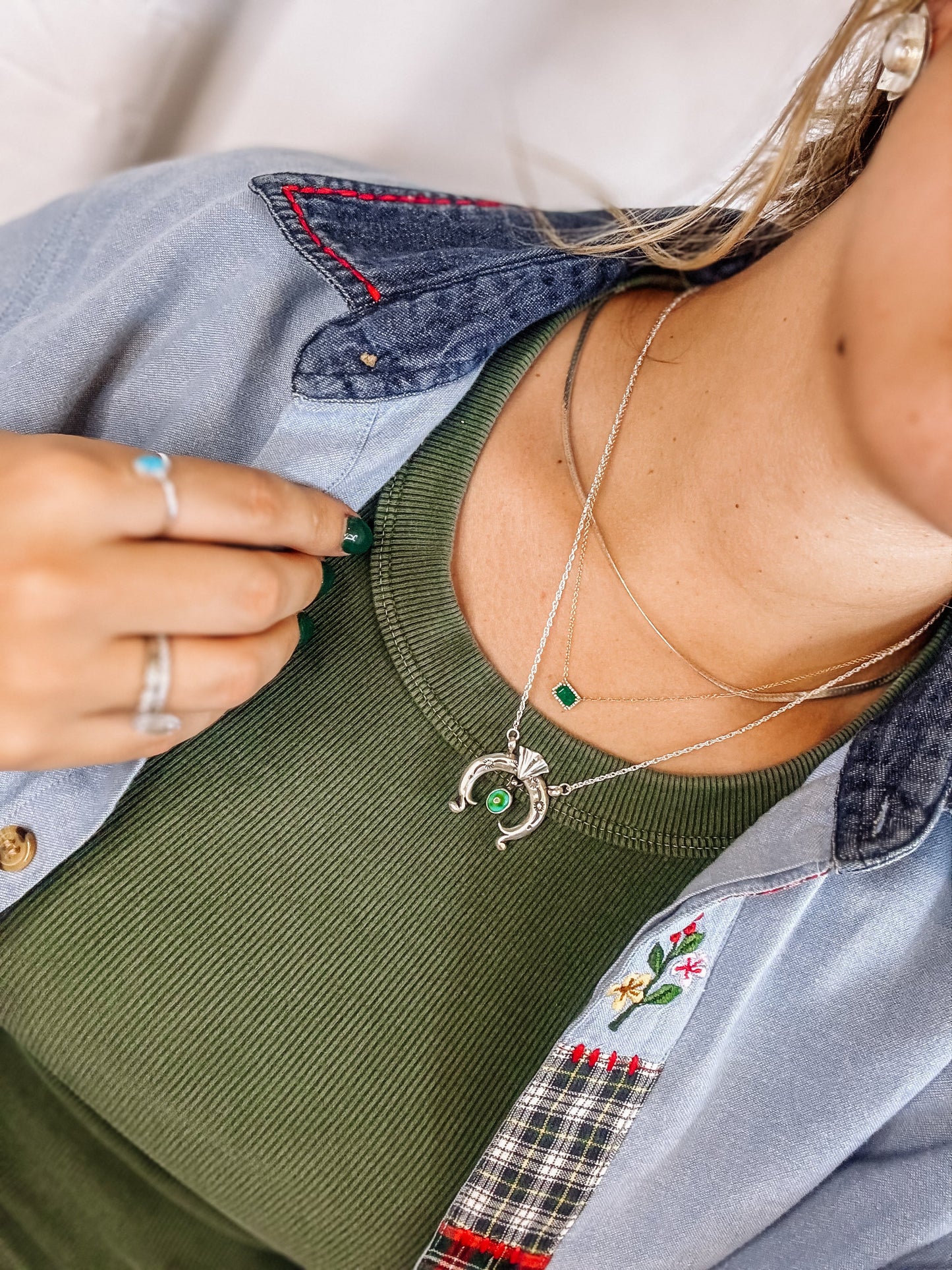 Simonton Sonoran Gold Naja Necklace