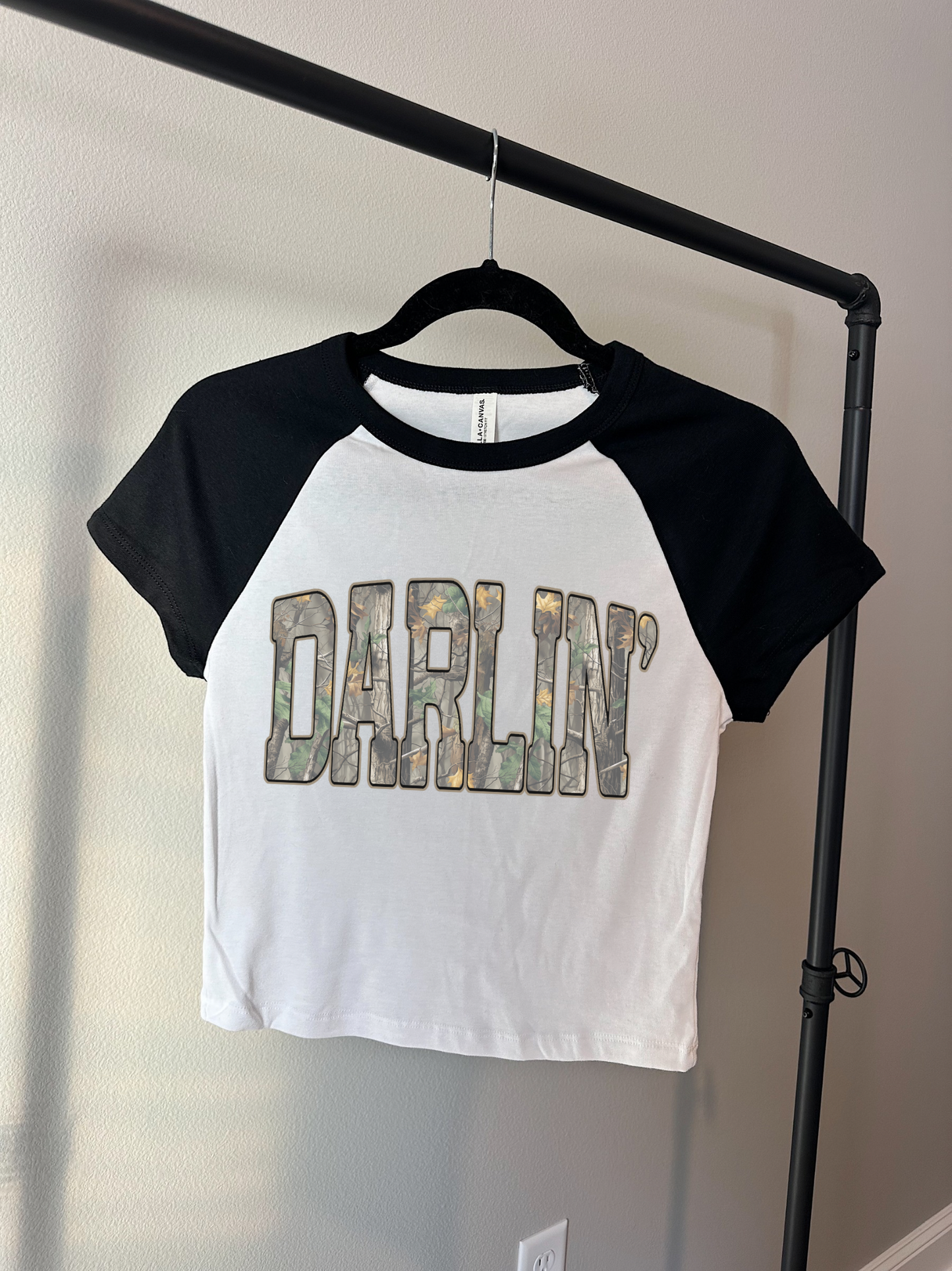 Camo Darlin’ Baby Tee