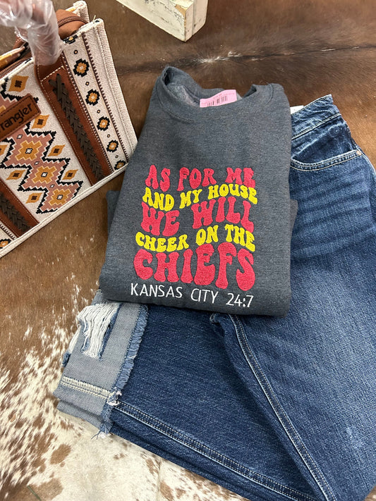 Chiefs 24:7 Embroidered Pullover