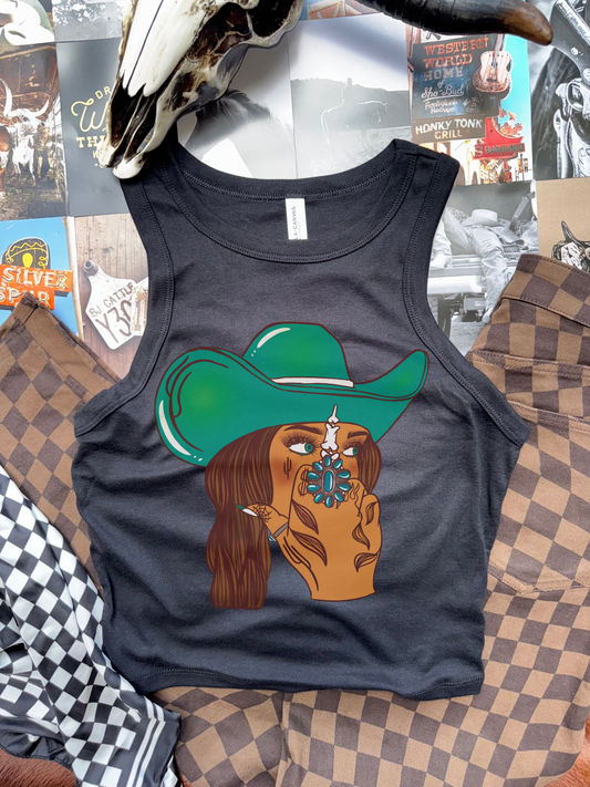 Unbothered Rib Tank