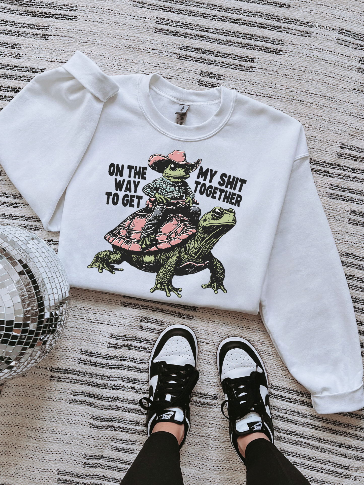 On The Way TEE or CREWNECK