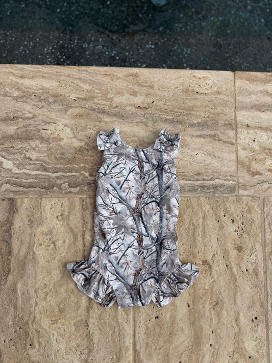 White Timber Swim Suit  (FINAL SALE)