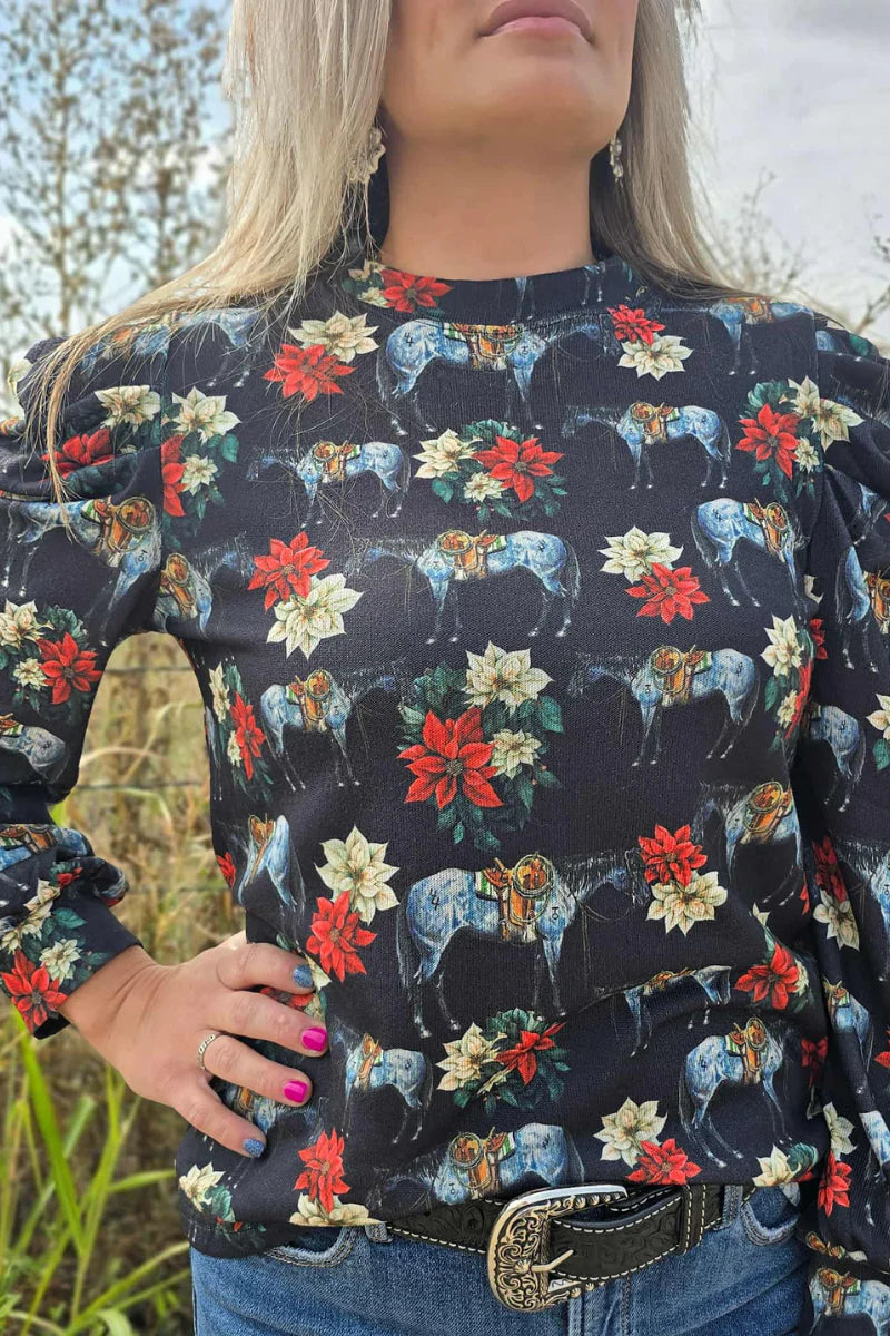 Roan in Bloom Top