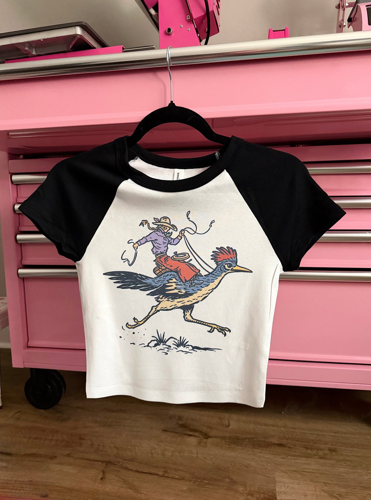 Cowgirl Roadrunner Baby Tee