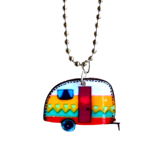 Camper Charm - Tumbler Handle Charm