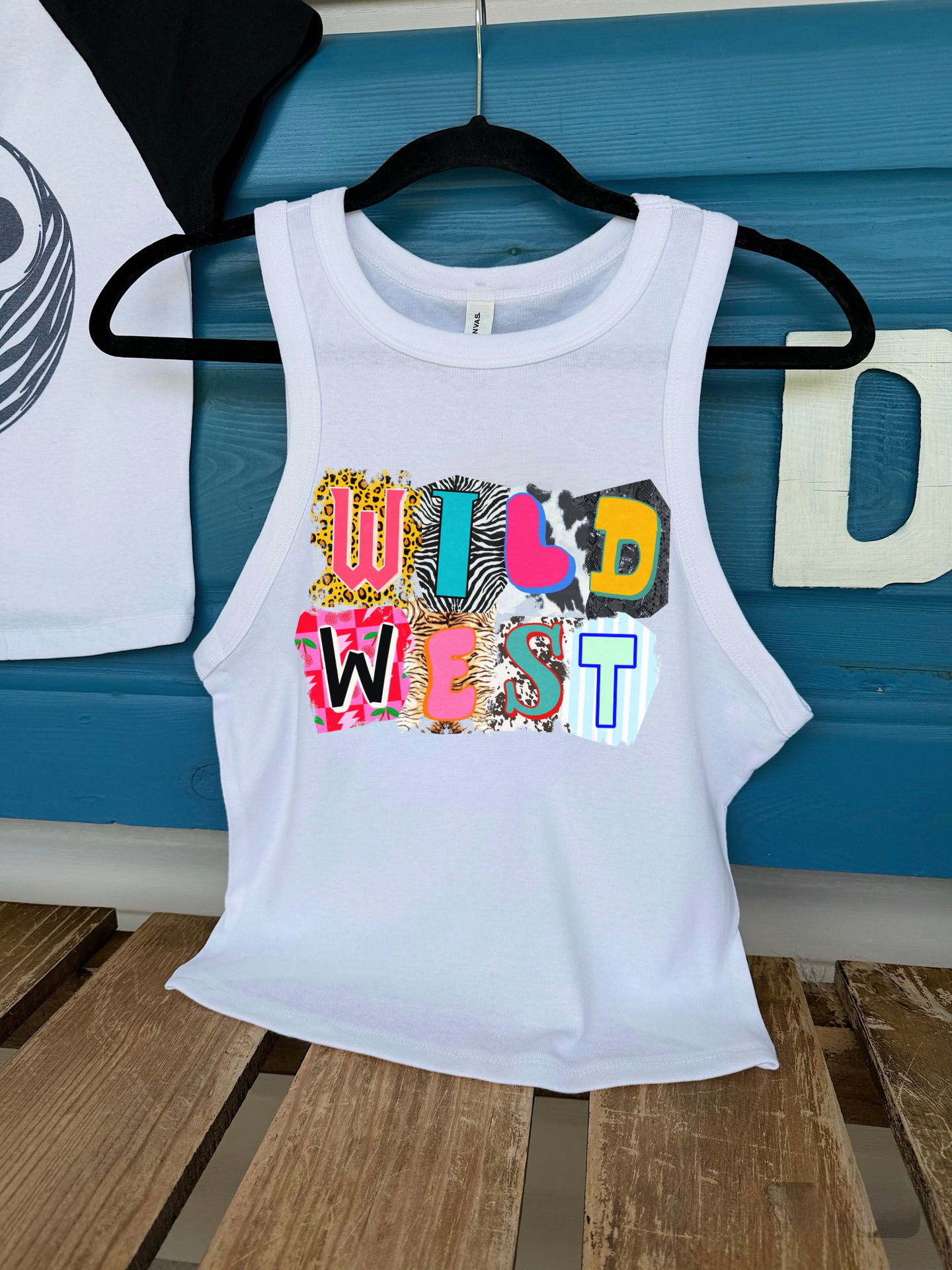 Wild West Cropped Tank