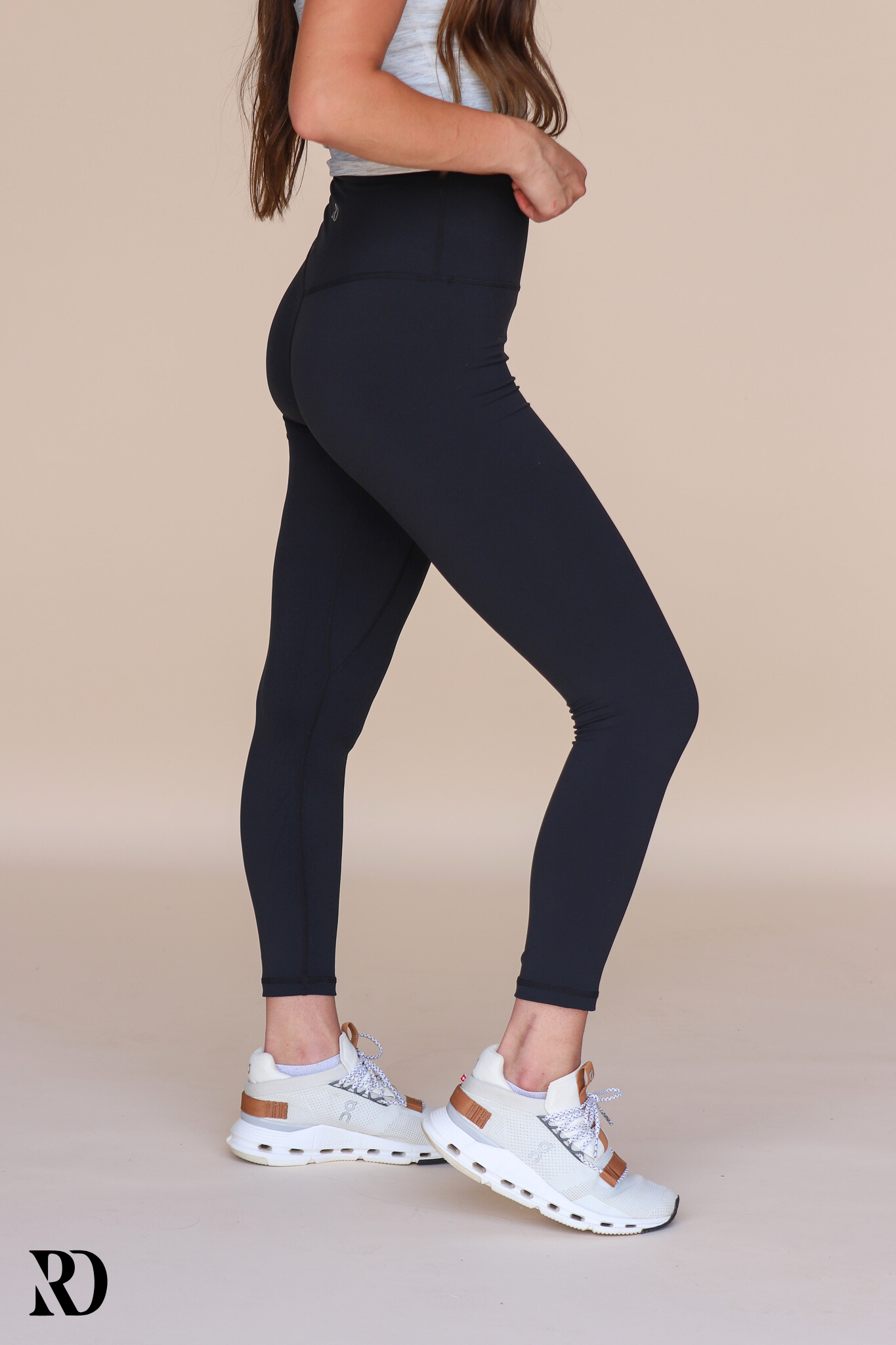 FLEECE LINED VITAL LEGGINGS | BLACK