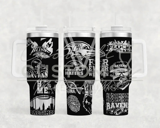 Baltimore Ravens NFL  Engraved Tumbler  | 20oz