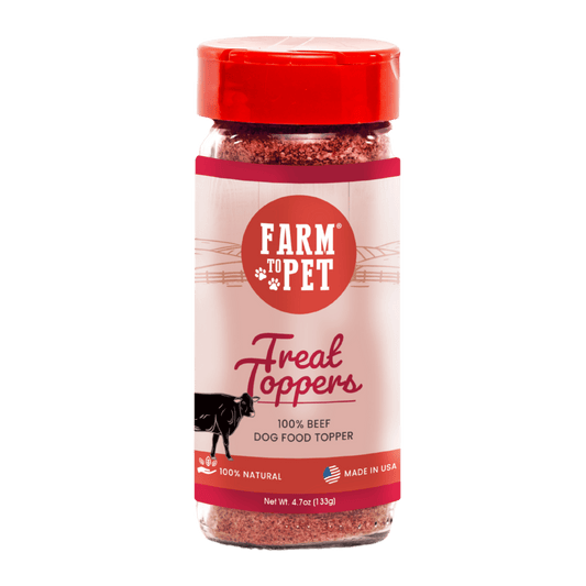 Treat Topper Beef Dog Food Topper