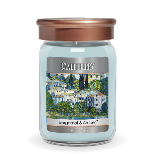 NOUVEAU™ - Bergamot & Amber™, Large Jar Candle (Collective)