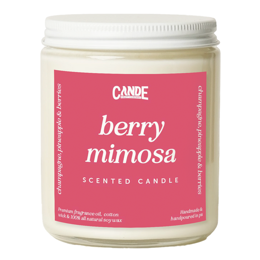 Berry Mimosa Scented Candle