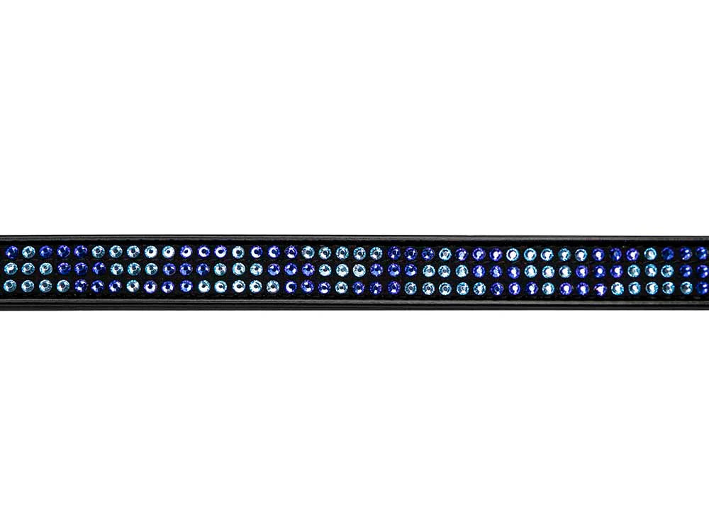 Blue Chevron Browband